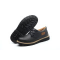 Outdoor Engineering Working Low Cut Black Leather Safety Shoes